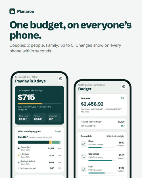 One budget on everyone's phone